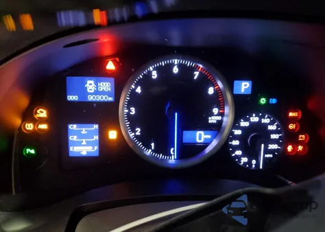 2011 Lexus Is F from USA, damaged, VIN JTHBP5C22B5009527